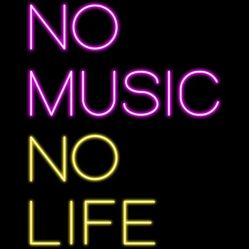 no music